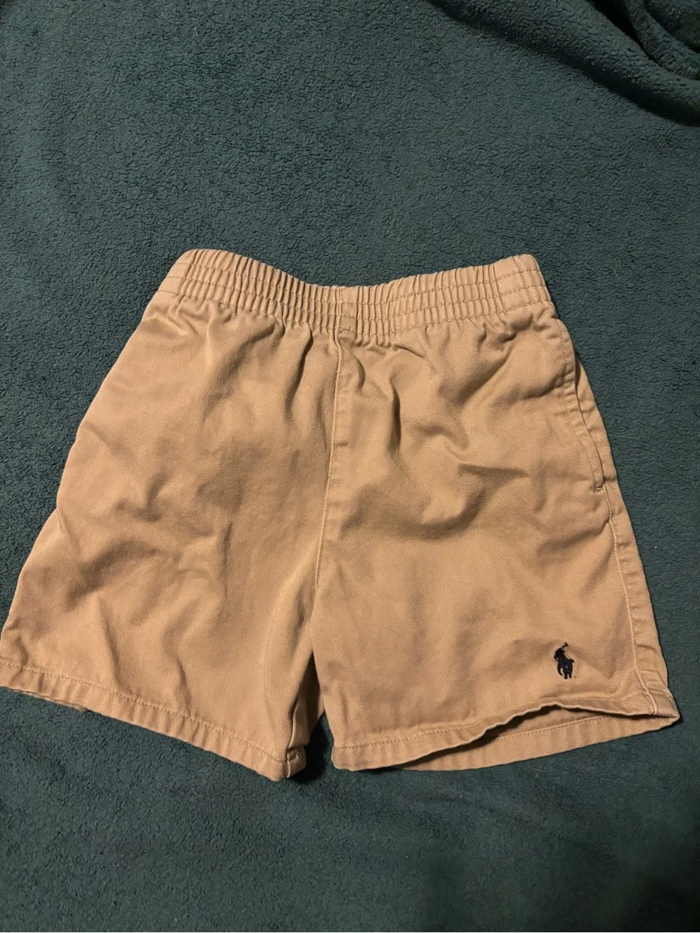 Ralph Lauren Beige Elastic Waist Shorts